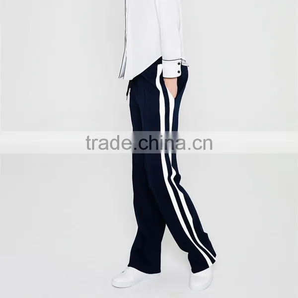 Spring Most Fashion Thin Side Stripe Yoga Sweat Pants and Trouser for Women photo-5