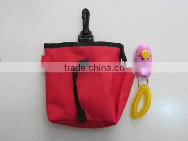 Redhill Hotsale Clix Dog Treat Bag With Dog Training Clicker