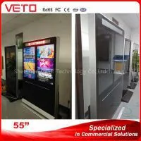 55inch Double Screen Indoor LCD Advertising Display