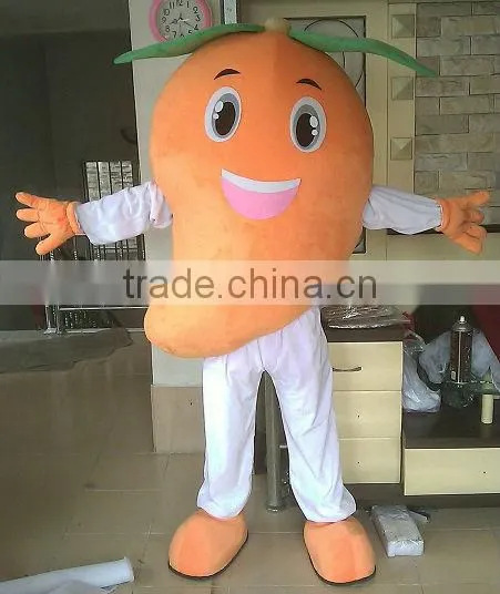 Fruit Mango Mascot Costume Adult Mango Mascot Costume