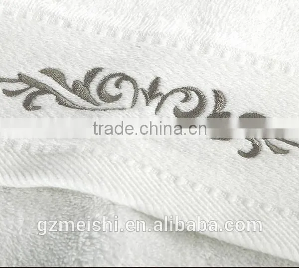 Luxury Custom Terry White 5 Star Hotel Cotton Shower Towel With Monogrammed Logo photo-5