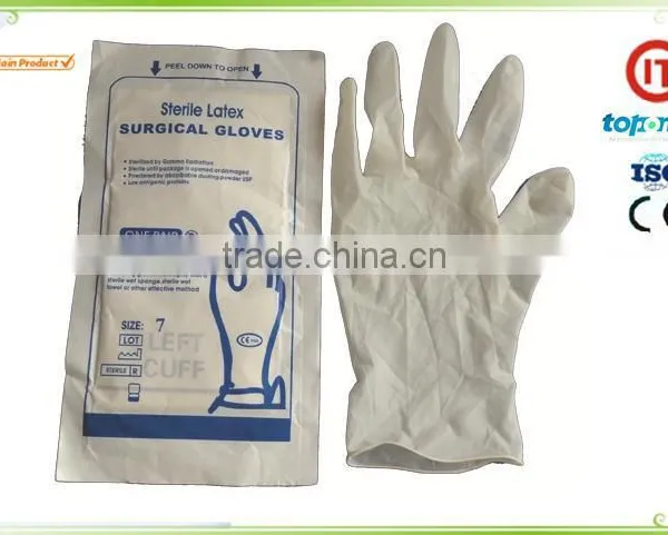 Medical Latex Gloves/latex Gloves Malaysia/latex Exam Gloves With Low Price photo-2