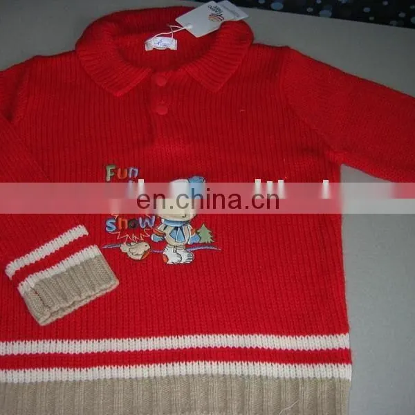 New Design Cotton Embroidered Sweaters