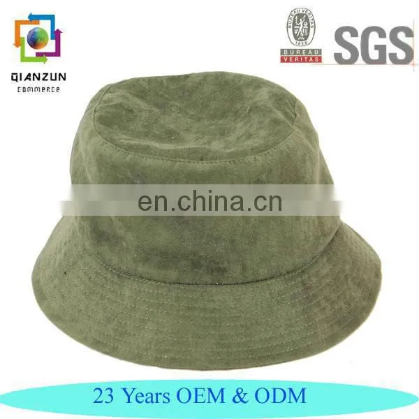 Custom Suede Bucket Hat