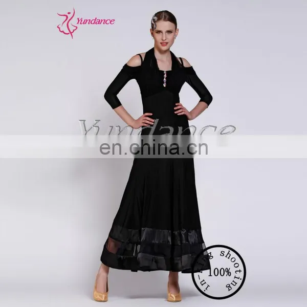 M-38 High Quality Professional Customized Dancing Waltz Practice Dress