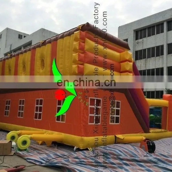 Hot Sell Theme Amusement Park PVC Tarpaulin Inflatable Giant Beer Cowboy Fun City photo-6