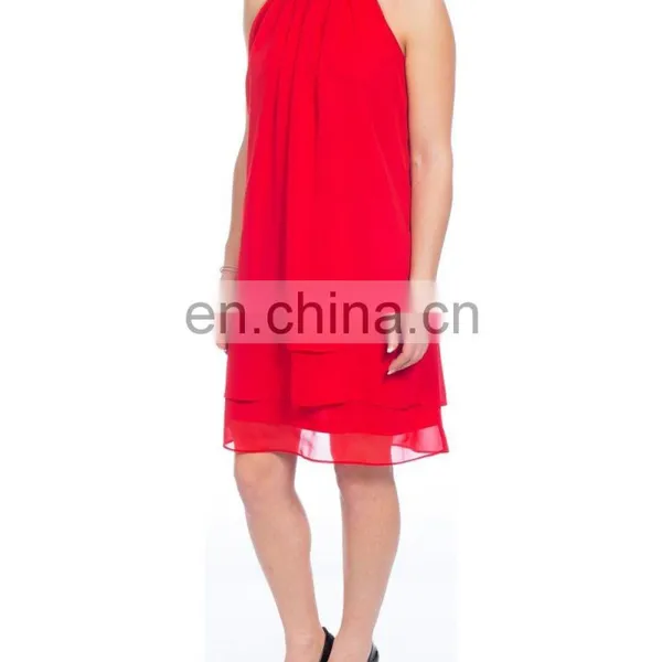 Jacquard Lace Spaghetti Strap Dress Lady Sexy Wear Evening Dress Party Wear photo-5