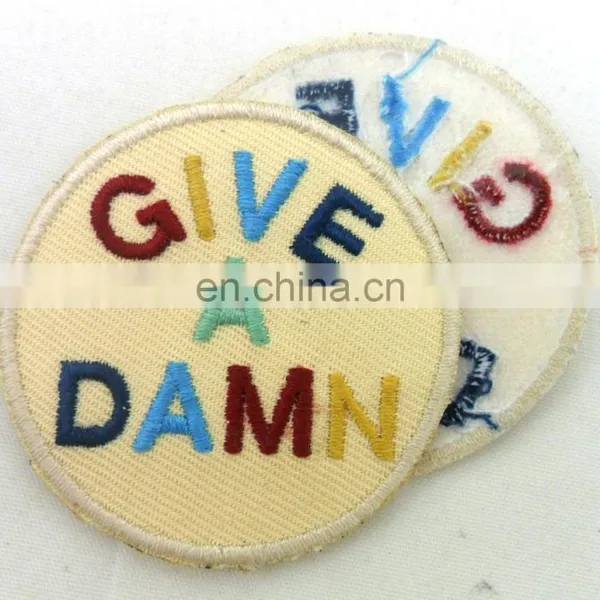 Garment Embroidery Laser Cut Badges photo-6