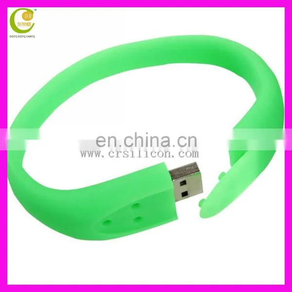 Promotional Silicone Band Rubber Wristband 2GB 4GB 8GB USB Stick Memory photo-4