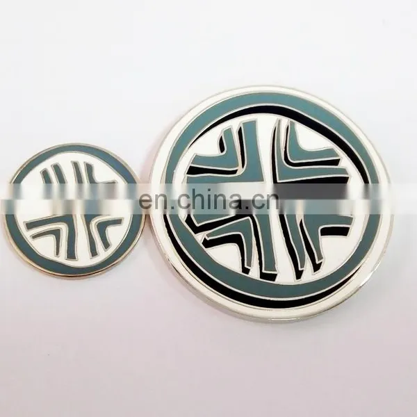 Chirstmas Golf Plastic Poker Chip Ball Markers / Printing Sticker on Both Side Plastic Ball Marker photo-5