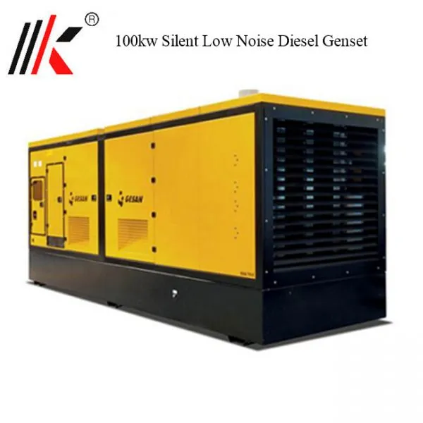 Hot Sale 100kw CUM Soundproof Diesel Generator Silent Genset photo-3