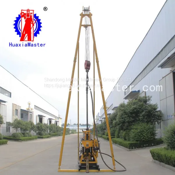 In Stock HZ-200YY Hydraulic Core Drilling Rig 200 Meters Exploration Drilling Rig for Sale photo-2
