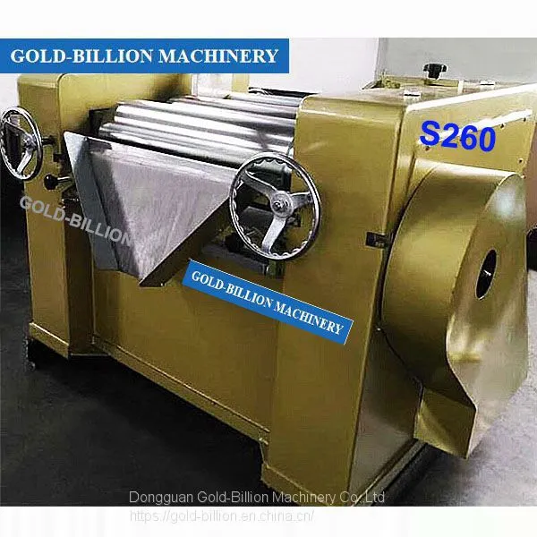 Pilot Plant Triple Roll Mill, 3 Roller Mills, 3 Roll Mill, Open Roller Mixing Mill photo-2
