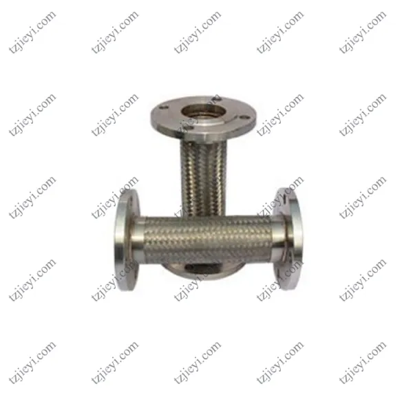 DN50 Stainless Steel 304 Flange Connection High Pressure Metal Braided Hose Used in Industry photo-2
