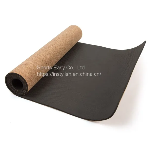 Eco-friendly Sustainable Yoga Mat Made of Organic Cork photo-3