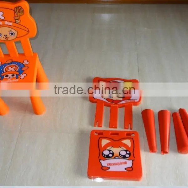 2015 Hot Selling Removable Plastic Children Chair, Cartoon Design photo-5