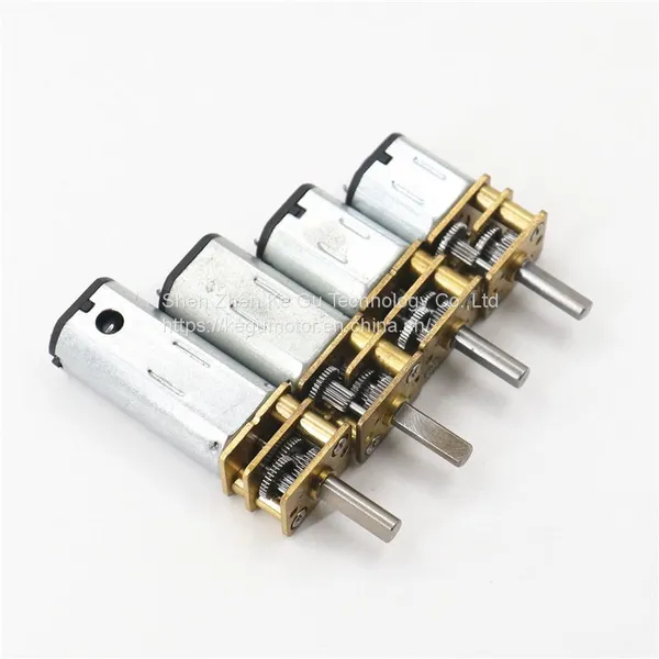 DC 6V Gear Motor With Long M3*55MM Lead Screw Thread Output Shaft 30/60/100/150/200/300/400/500RPM(6V 30RPM) photo-5