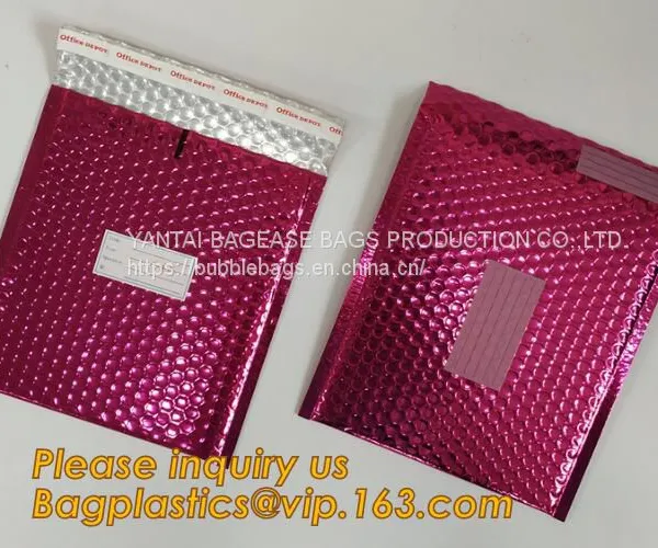 Jewelry, Beauty Bubble Zipper Bag Customized Envelope, Recycled PVC Bubble Pouch, Bubble Wrap, Epe Foam photo-4