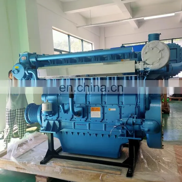High Quality Weichai X6170ZC480-2 Marine Engine 480HP/1200RPM Diesel Engine photo-2