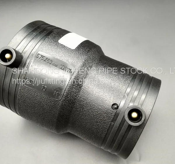 ELECTROFUSION Reducer Coupler PE100, SDR11 75mm*63mm Inner Diameter photo-3