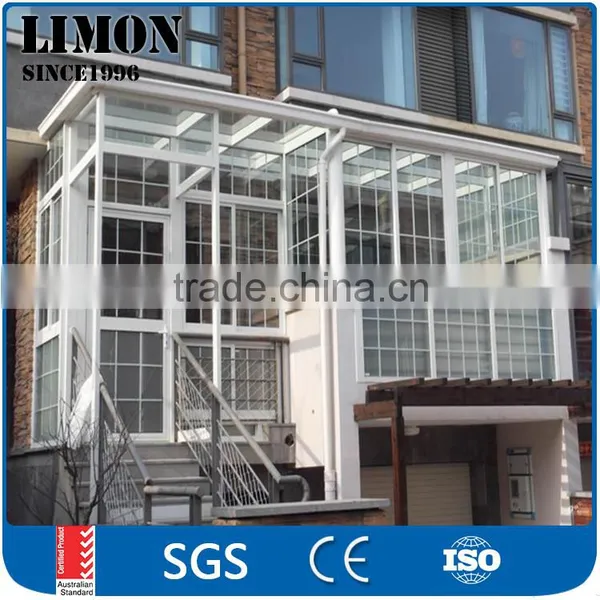 Aluminum Profile Glass Balcony Sunroom/greenroom/house/garden House/sunrooms photo-2