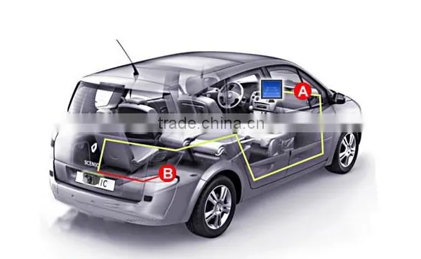 Car Camera 170 Degrees Plug With LED Lights Camera for Car Reversing Aid System photo-2