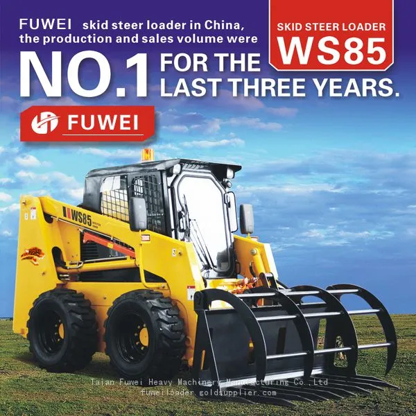 Construction Machiery FUWEI Latest Skid Steer Front End Loader for Sale photo-3