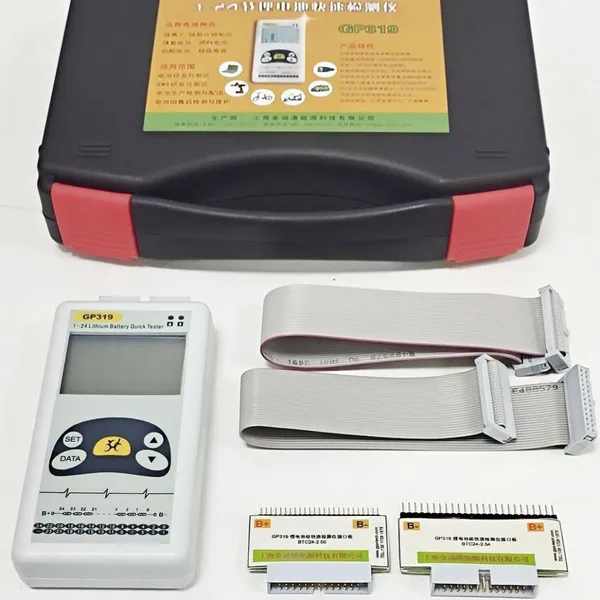 GP319 1-24S Lithium Battery Tester Battery Voltage Test Handheld 10s Bms 16s 1-24S Lithium Battery Pack Voltage Meter photo-3