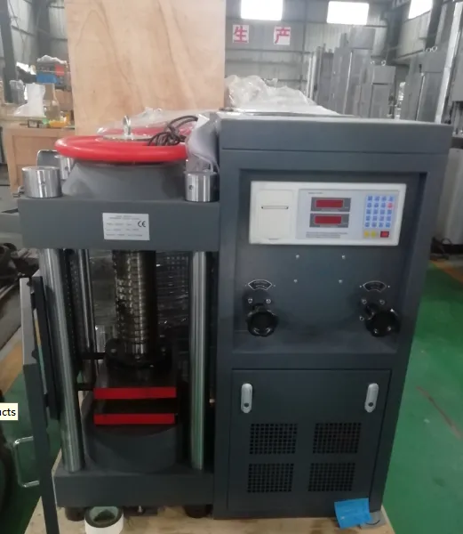 HST ASTM C39 Compressive Strength Testing Machine of Cylindrical Concrete Specimens photo-6