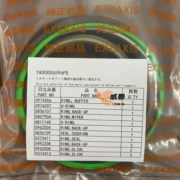 Hitachi YA00006596PS YA00006596 Seal Kit Boom Seal Kit for Excavator ZX330-5G ZX350-5G Zax330-5G Zax350-5G photo-2