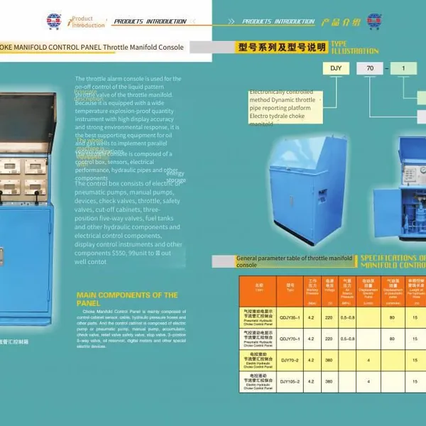 Dongsu - Guangshi Choke Control Panel, QJY DJY Series - API 16C photo-4
