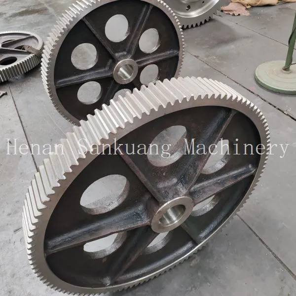 Custom Gear Large Module Gear With Hardened Surface for Construction Machinery photo-1