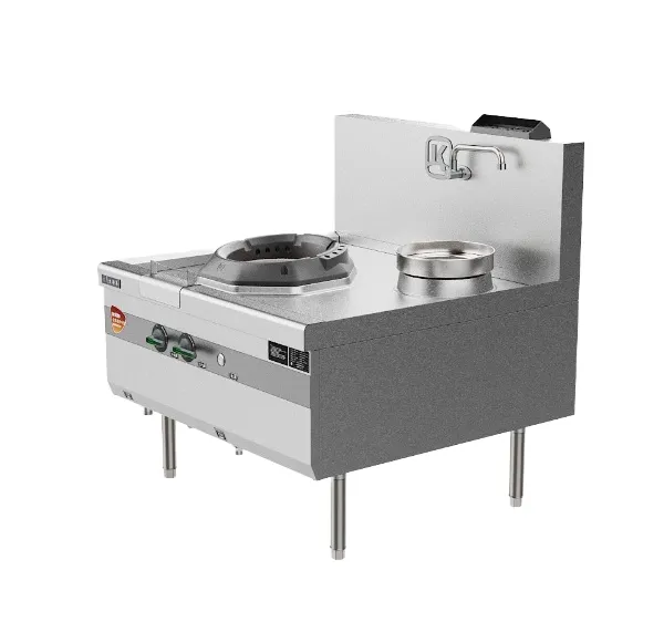 General F1 Safety-Compliant Wok & Warmer Set, SUS201 Stainless Steel, 2000Pa Rated Pressure