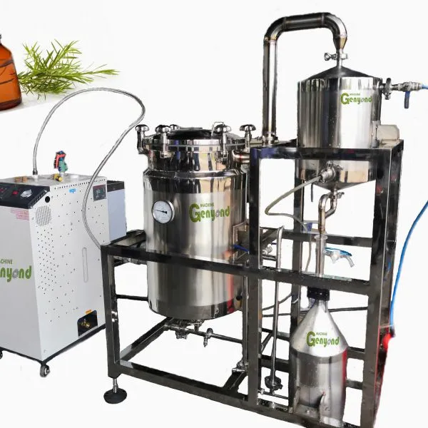 50-100L Magnolia Flower Essential Oil Extractor Machine Essential Oil Distillation Extraction Machine photo-2