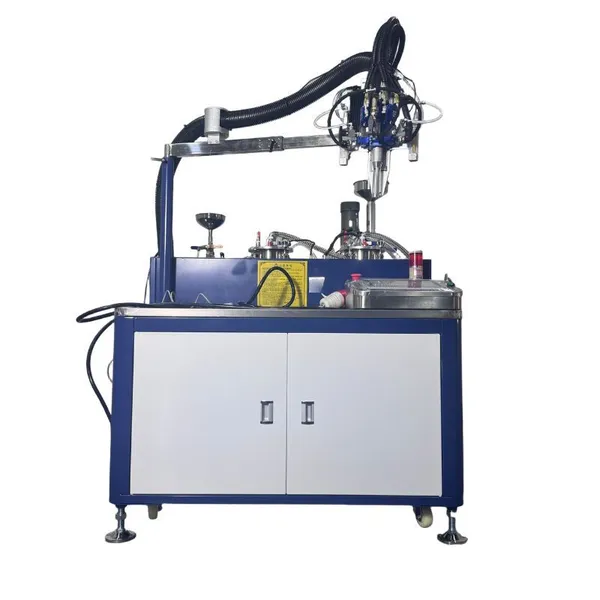 2-Part Epoxy Silicone Polyurethane Auto Glue Dispenser 3 Axis 2K AB Resin Machine China Manufacturing for Auto Potting photo-2