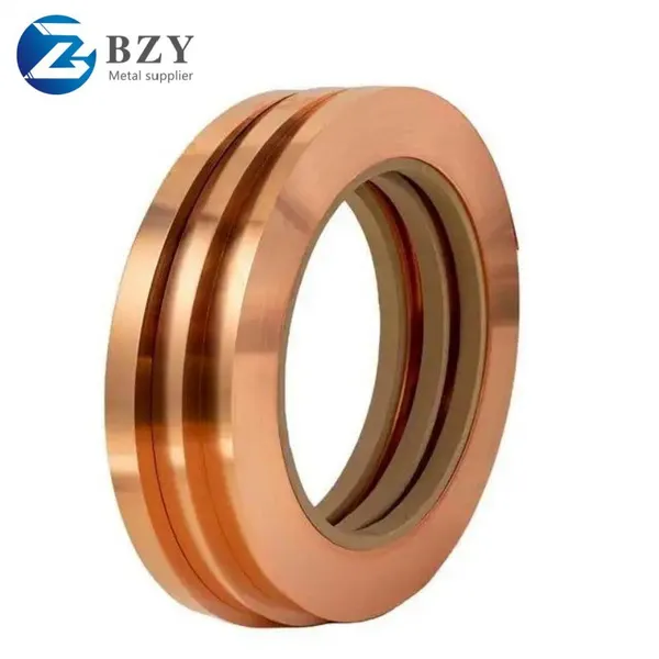 OF-Cu Copper Coil Prices Copper Tape Strip photo-1