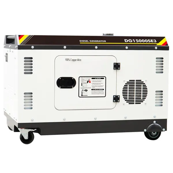 10KW 220V Single Phase Low Noise Diesel Generator With 1105F Engine & Senci Pure Copper Alternator photo-2