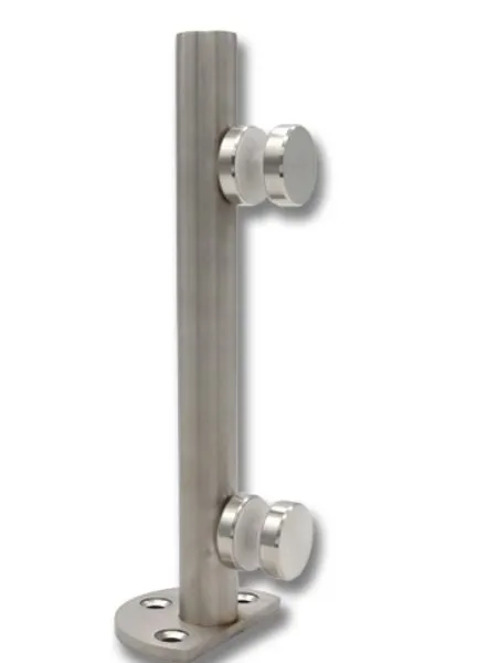 SS316 Balustrade Glass Clamp for Swimming Pool Fencing Square Shape Friction Fit No Hole Required Saltwater Resistant photo-3