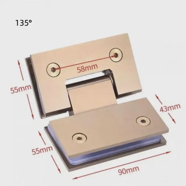 Contemporary Glass Door Hinge for Office Glass Doors photo-4