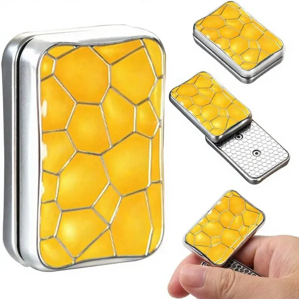 Bespoke Magnetic Push Card EDC Fidget Toy Water Cube Stress Relief Gadget