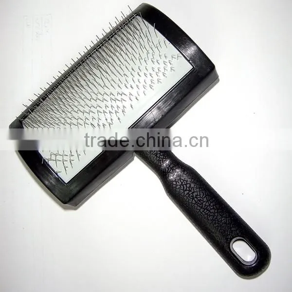 Wholesale PP Plastic Pet Brush ,Dog Grooming Brush Stainless Metal Pin photo-6