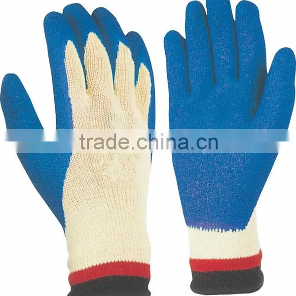 Linyi 10 Gauge Knit Latex Coated Work Gloves photo-6