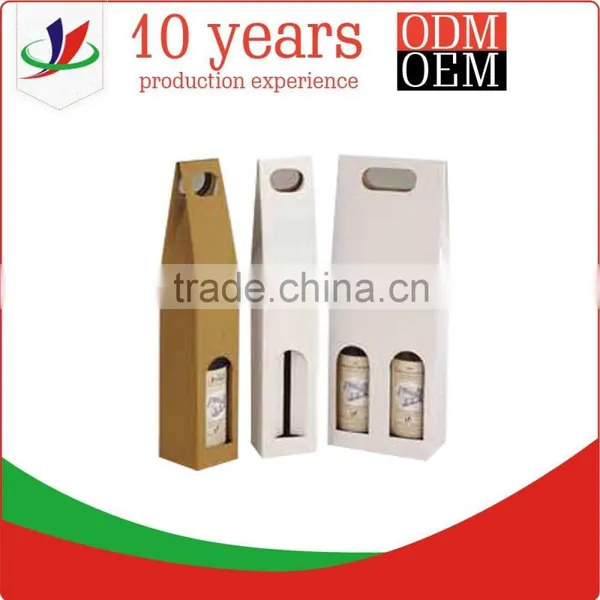 New Style Corrugated Wine Box With Window photo-2