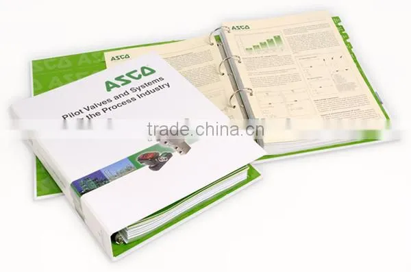 Custom Luxury Print Porfolio Presenation Binder With D-ring photo-2