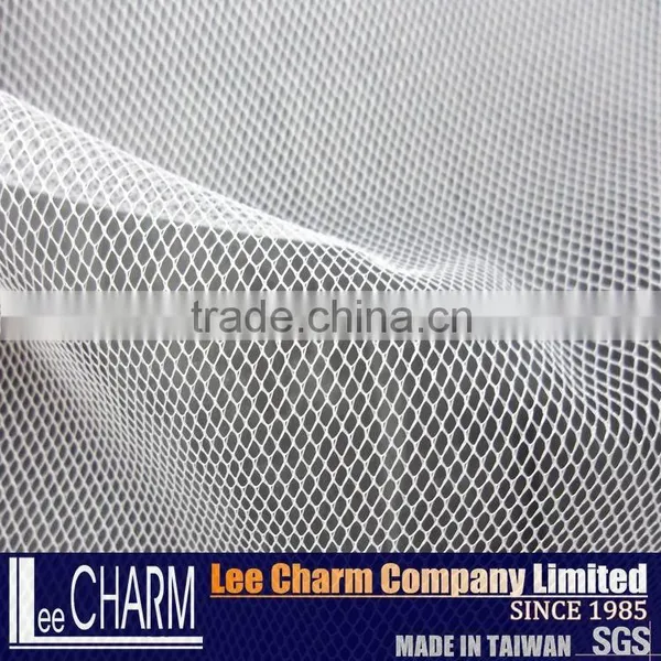 100% Nylon Wedding Decoration Tulle Mesh Roll Stiff Fabric photo-6