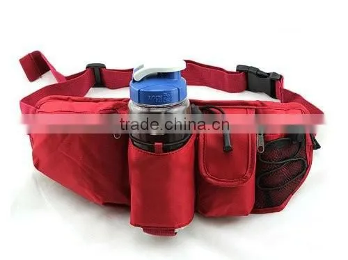 2015 Multifunctional Sports Waist Bag With Bottle Holder, Running Fanny Pack photo-2