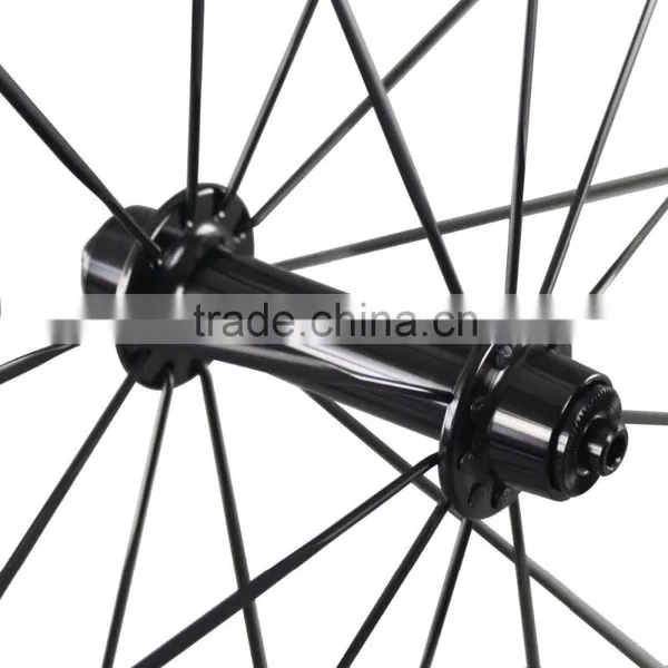 China Suppliers OEM 700C Carbon Clincher Tubeless Ready 25mm Width Road Rims Road Bike Wheels photo-5