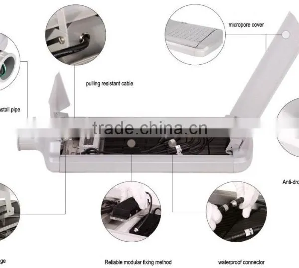 SOLAR LED STREET LIGHT,MODULAR 90W LED STREET LIGHT BY OSRAM LED With CE Certificate photo-2