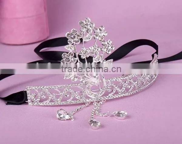 BlingBling Cheap Wholesale Bridal Crown Crystal Rhinestone Pave Wedding Jewelry for Fashion Bridal Tiara Jewelry photo-5