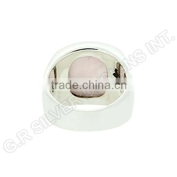 Wholesale Rings Jewelry,rose Quartz Gemstone Rings Jewelry,sterling 925 Silver Rings Jewellery photo-3